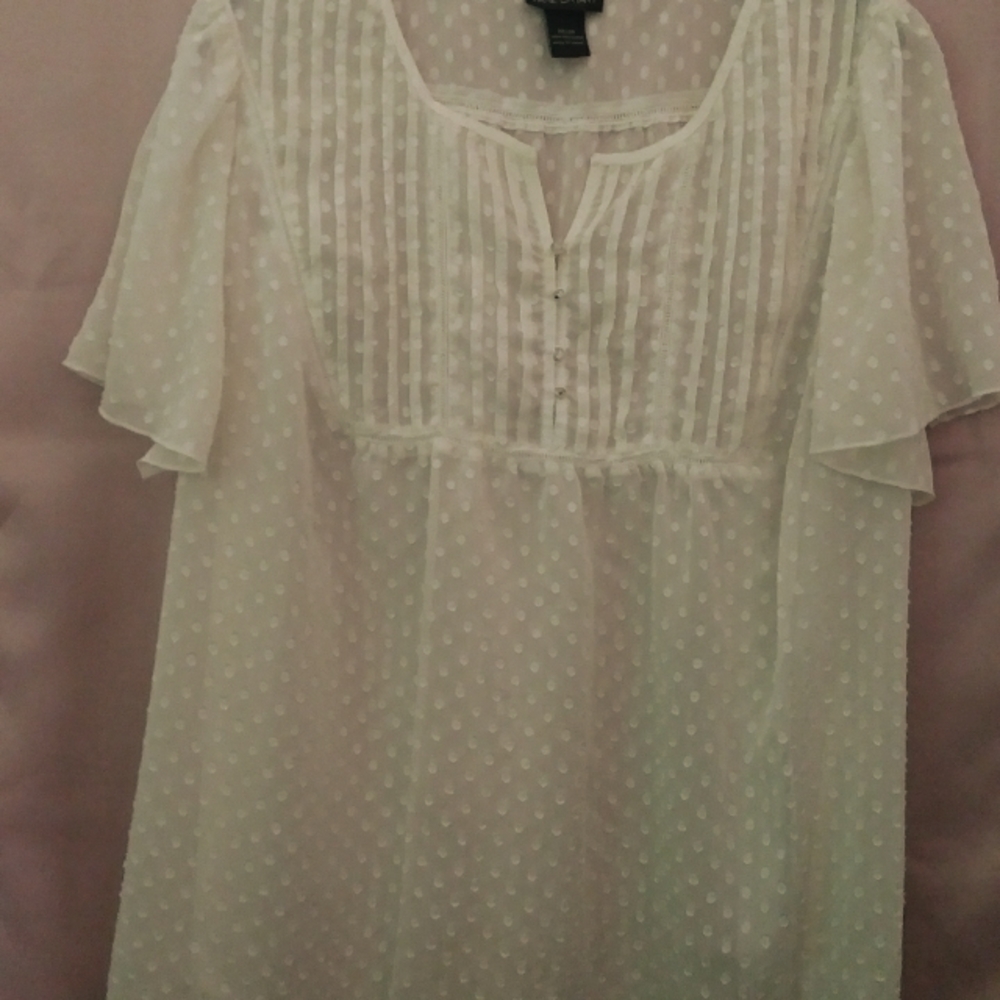 Cream Blouse